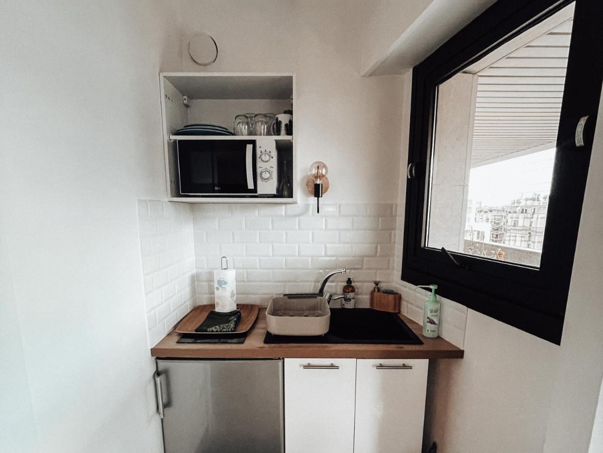 Beautiful Modern Fully Furnished Studio Levallois-Perret Exterior photo