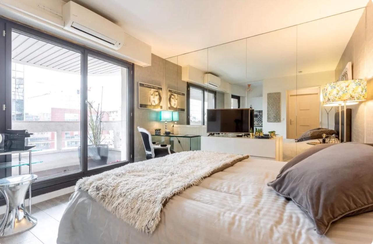 Beautiful Modern Fully Furnished Studio Levallois-Perret Exterior photo